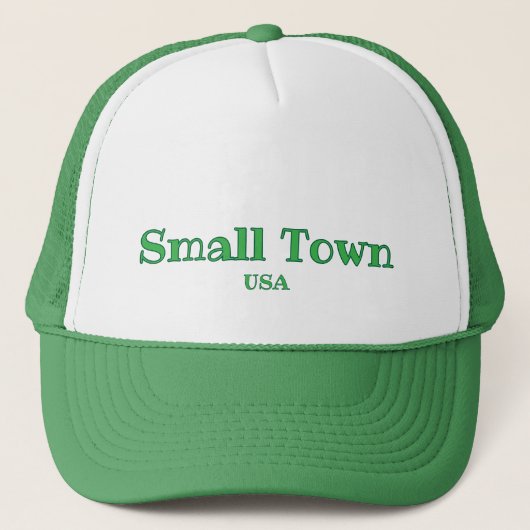 Small Town USAカスタマイズ可能 キャップ (正面)