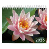 Small Water Lilies Calendar 2026 カレンダー (カバー)