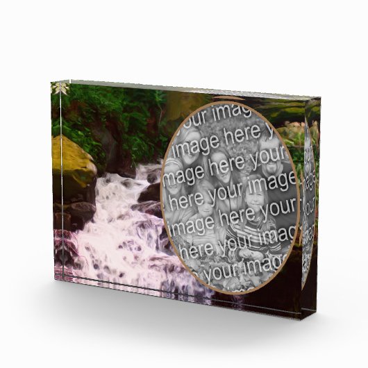 Small Woodland Waterfall 絵画's Add Your フォトブロック (右)