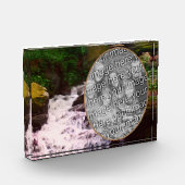 Small Woodland Waterfall 絵画's Add Your フォトブロック (左)