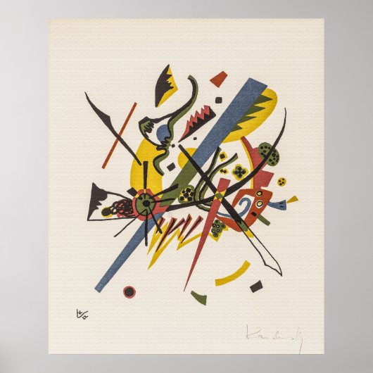 Small Worlds I - Wassily Kandinsky ポスター (正面)