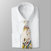 Small Worlds I - Wassily Kandinsky Neck Tie ネクタイ (タイ)