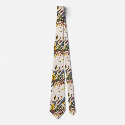 Small Worlds I - Wassily Kandinsky Neck Tie ネクタイ (正面)