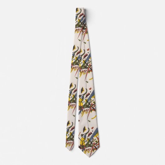 Small Worlds I - Wassily Kandinsky Neck Tie ネクタイ (裏面)
