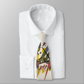 Small Worlds I - Wassily Kandinsky Neck Tie ネクタイ (タイ)