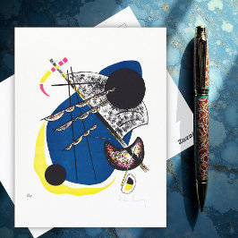 Small Worlds II by W. Kandinsky ポストカード