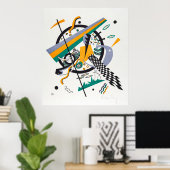 Small Worlds IV by W. Kandinsky ポスター (ホームオフィス)
