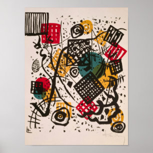 Small Worlds V, 1922 by Wassily Kandinsky ポスター