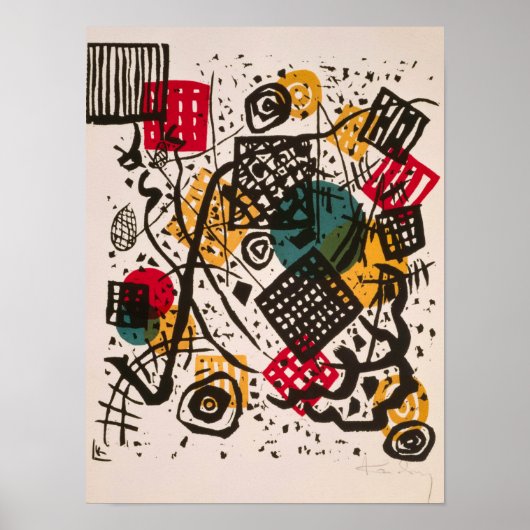 Small Worlds V, 1922 by Wassily Kandinsky ポスター (正面)