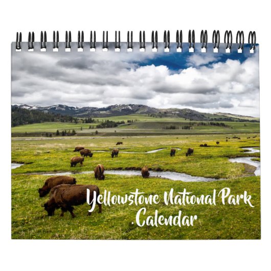 Small Yellowstone Park Calendar カレンダー (カバー)