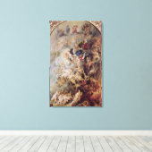 Small'Last Judgement, c.1620 キャンバスプリント (インサイチュ (ウッドフロア))