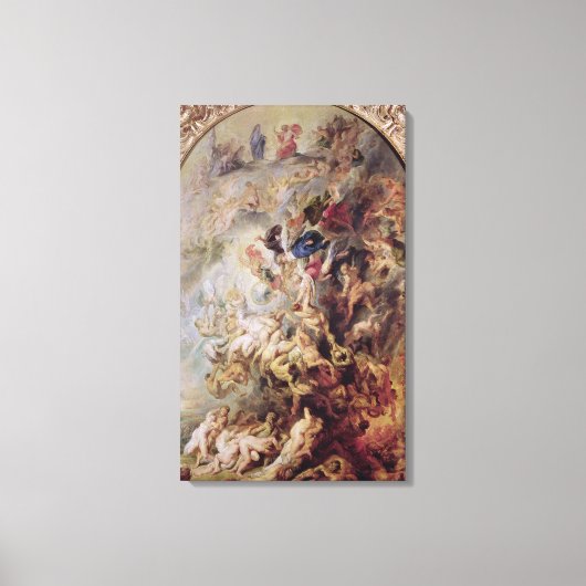 Small'Last Judgement, c.1620 キャンバスプリント (正面)