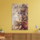 Small'Last Judgement, c.1620 キャンバスプリント (インサイチュ (リビング))