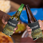 Smallmouth Bass魚釣り名堅牢迷彩柄 缶クーラー