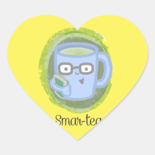 Smar-teaスタンプ ハートシール (正面)
