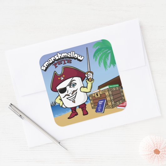 Smarshmellow Pete – ステッカー (封筒)