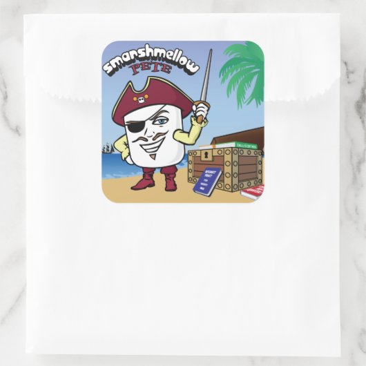 Smarshmellow Pete – ステッカー (バッグ)