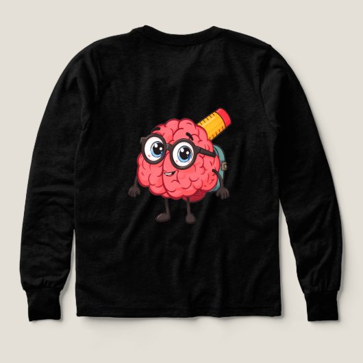 Smart Brain Hoodie for Kids – Back to School (デザイン背面)