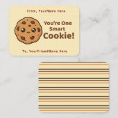 Smart Cookie Cute Classroom Valentine Card ノートカード (正面/裏面)