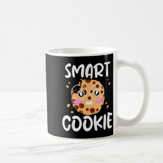 Smart Cookie - Funny Idiom Joke Tee コーヒーマグカップ (右)