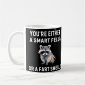 Smart Fella Fart Smella Mug - Funny Coffee Mug コーヒーマグカップ (左)