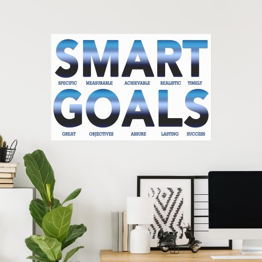 Smart Goals ポスター (ホームオフィス)
