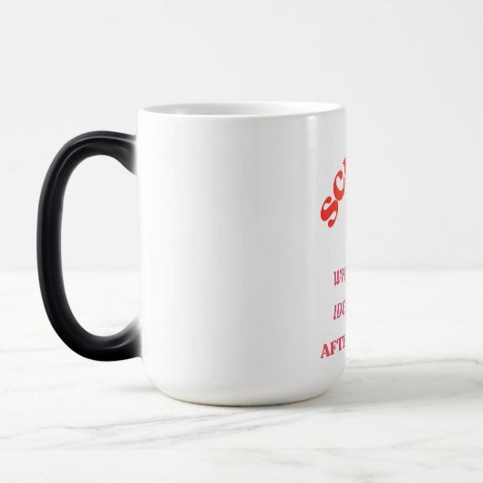 Smart Ideas Begin After Coffee –Teacher Coffee Mug モーフィングマグカップ (左)