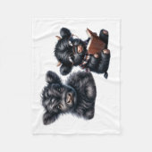 Smart Is The New Pretty フリースブランケット (正面)