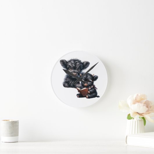 Smart Is The New Pretty ラウンド壁時計 (ホーム)