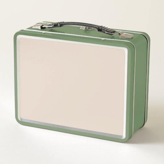 Smart Kitten with Glasses Personalized メタルランチボックス (裏面)