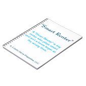 Smart Renter- Design 3 Notebook ノートブック (左側)