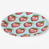 Smart Strawberry ペーパープレート (アングル)