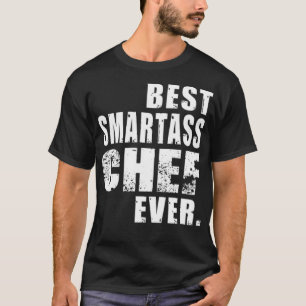 Smartass Chef Zoo最高のの誕生日キャドーピングバター Tシャツ