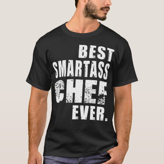 Smartass Chef Zoo最高のの誕生日キャドーピングバター Tシャツ (正面)