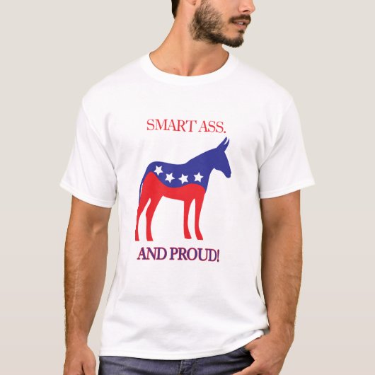 smartassandproud tシャツ (正面)