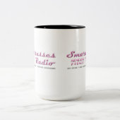 Smartassesのラジオ15のozの役人のマグ ツートーンマグカップ (中央)