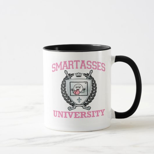 Smartasses大学ロゴ マグカップ (右)