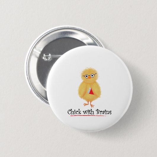SmartChick 缶バッジ (正面&裏面)