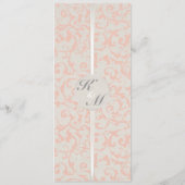 SmartElegance Coral結婚のメニュー メニュー (裏面)