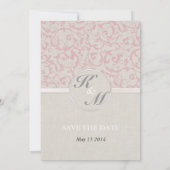SmartElegance Pink結婚's Collection セーブザデート (裏面)