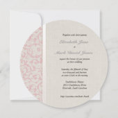 SmartElegance Pink結婚's Collection 招待状 (裏面)