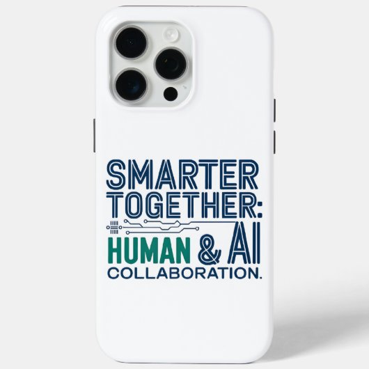 Smarter Together iPhone カース | Human AI Case-Mate iPhoneケース (裏面)