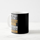 Smartest Person In The Room Funny Quote Wrong Room コーヒーマグカップ (正面左)