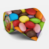 smartiesの背景のノベルティのタイ ネクタイ (ロール)