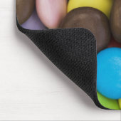 smartiesの背景のマウスのマット マウスパッド (コーナー)