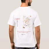 smartmixのヒマワリのCD Tシャツ (裏面)