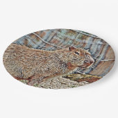 SmartMix動物 – カピバラ ペーパープレート (アングル)