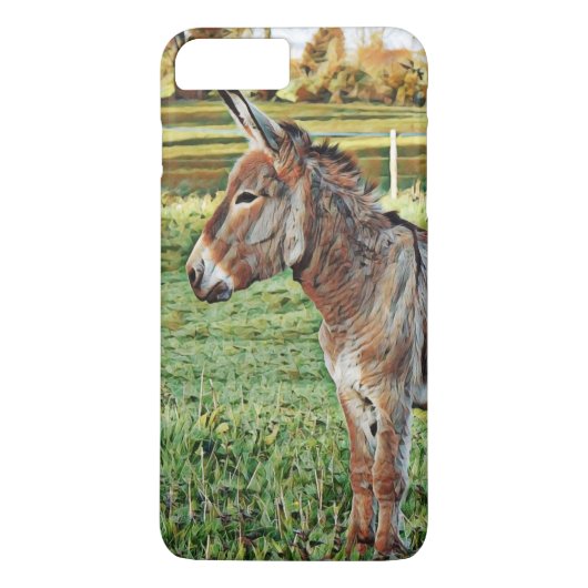smartmix動物 – ロバ1 Case-Mate iPhoneケース (裏面)