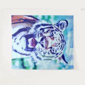 smartmix動物 – tiger 2 タペストリー (正面(横))
