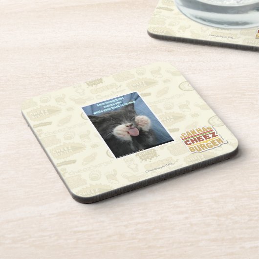 Smartmouth猫 コースター (左側)